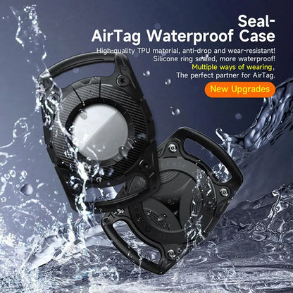 Waterproof GPS Finder Case for Apple AirTag Tracker - Pet Collar Holder